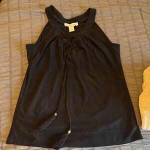 White House Black Market Black Halter Top